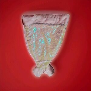 Nicole Miller Home Mermaid Tail‎ Sleeping Bag Pink Sequin Plush Kids Costume